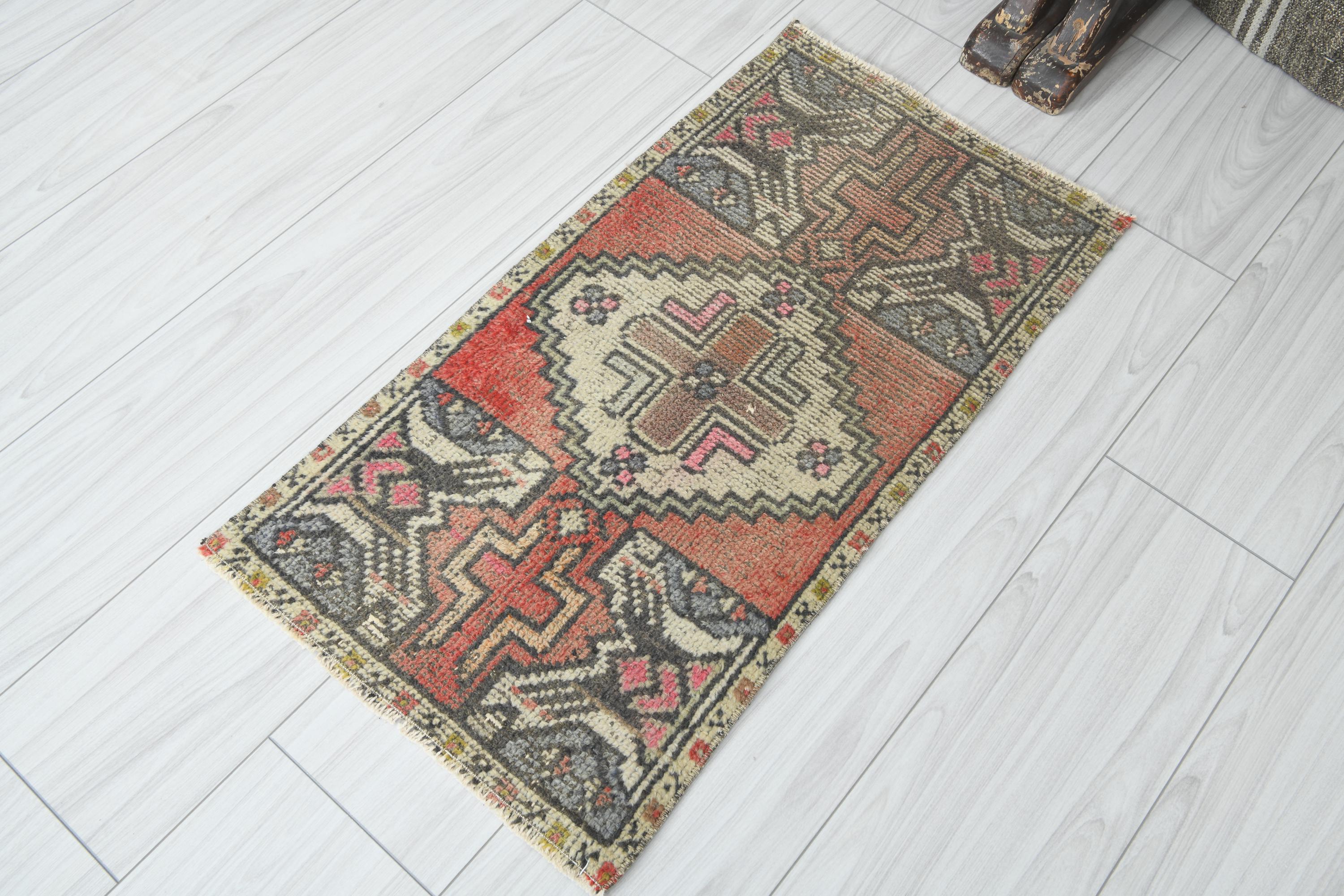 2x3 Turkish Rug,oushak Rug Small,vintage Mini Rug,natural Gift Rug