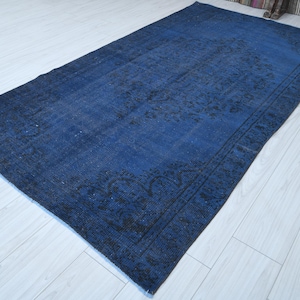 5x9 Turkish Rug,Vintage Area Rug,Oushak Rug 5x9,Natural Gift Rug,Faded Rug,5x9 Area Rug,Muted Decor Rug,Turkish Vintage Rug,Wool Rug 5x9,44