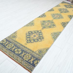 2x11 Runner,Oushak Runner Rug,Turkish Runner 2x11,Vintage Runner,Natural Gift Rug,Anatolian Runner Rug,2x11 Turkish Rug,Handmade Runner,56