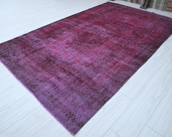 6x10 Turkish Rug,Oversize Vintage Rug,Oushak Rug 6x10,Natural Area Rug,Faded Rug,Turkish Large Rug,6x10 Area Rug,Muted Rug,Wool Rug 6x10,09