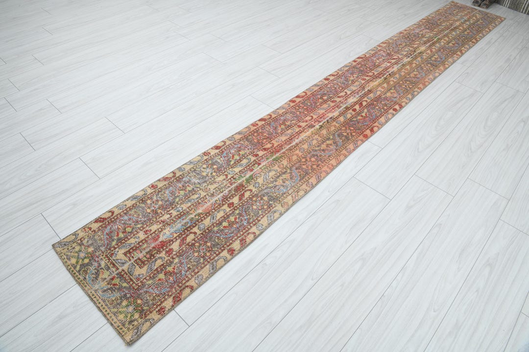 2x12 Runner,turkish Runner 2x12,vintage Runner Rug,oushak Runner ...