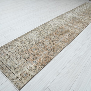 2x13 Runner,Oushak Runner Rug,Turkish Runner 2x13,Vintage Runner,Natural Gift Rug,Anatolian Runner Rug,2x13 Turkish Rug,Handmade Runner,366