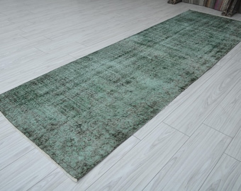 3x10 Runner,Turkish Runner 3x10,Vintage Runner Rug,Oushak Runner,Natural Gift Rug,Anatolian Runner Rug,3x10 Turkish Rug,Handmade Runner,181