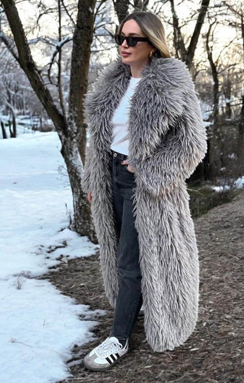 Long Shaggy Coat - Etsy
