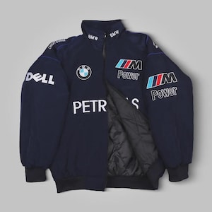 Vintage F1 Jacket BMW Bomber Racing Jacket