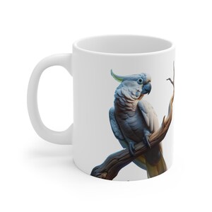 Taza de regalo Taza de cerámica Sub Bird Taza de regalo de dibujos animados Nuevo regalo de G pa Nuevo regalo de G ma Nueva taza de bebé Taza de café Taza divertida de pájaro Taza de regalo de dibujos animados de cacatúa
