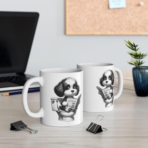 Taza de cerámica de 11 oz, regalo de cumpleaños para amantes de los perros, taza para amantes de los perros, taza de café con dibujos de perros, regalo para amigos, taza de café, regalo divertido, taza de regalo para amigos