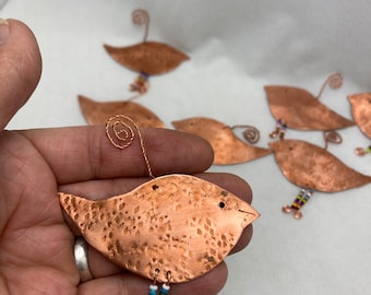 Christmas Tree Ornaments. Robin Tree Ornaments. Bird Ornaments. Copper Bird Ornament for your Tree.BUY A BIRD. Buy a ROBIN. Love x