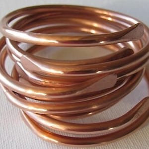 Solid Copper Bangle. Copper Bracelet. Arthritus Bracelet.Antibacterial Copper Bangle.Copper Adjustable Bracelet. ONE STURDY Copper Bracelet.