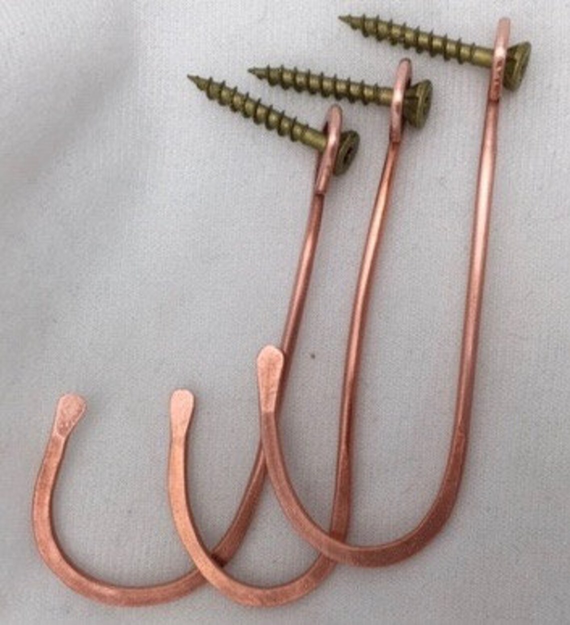 Copper Kitchen Hooks. Copper J Pot Hooks with Etsy