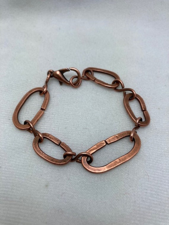 Copper Spiral Link Bracelet – Bijoux Chics Jewellery