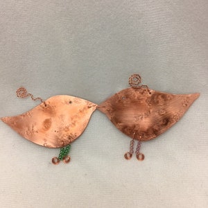 Christmas Tree Ornaments. Robin Tree Ornaments. Bird Ornaments. Copper Bird Ornament for your Tree.BUY A BIRD. Buy a ROBIN. Love x image 5