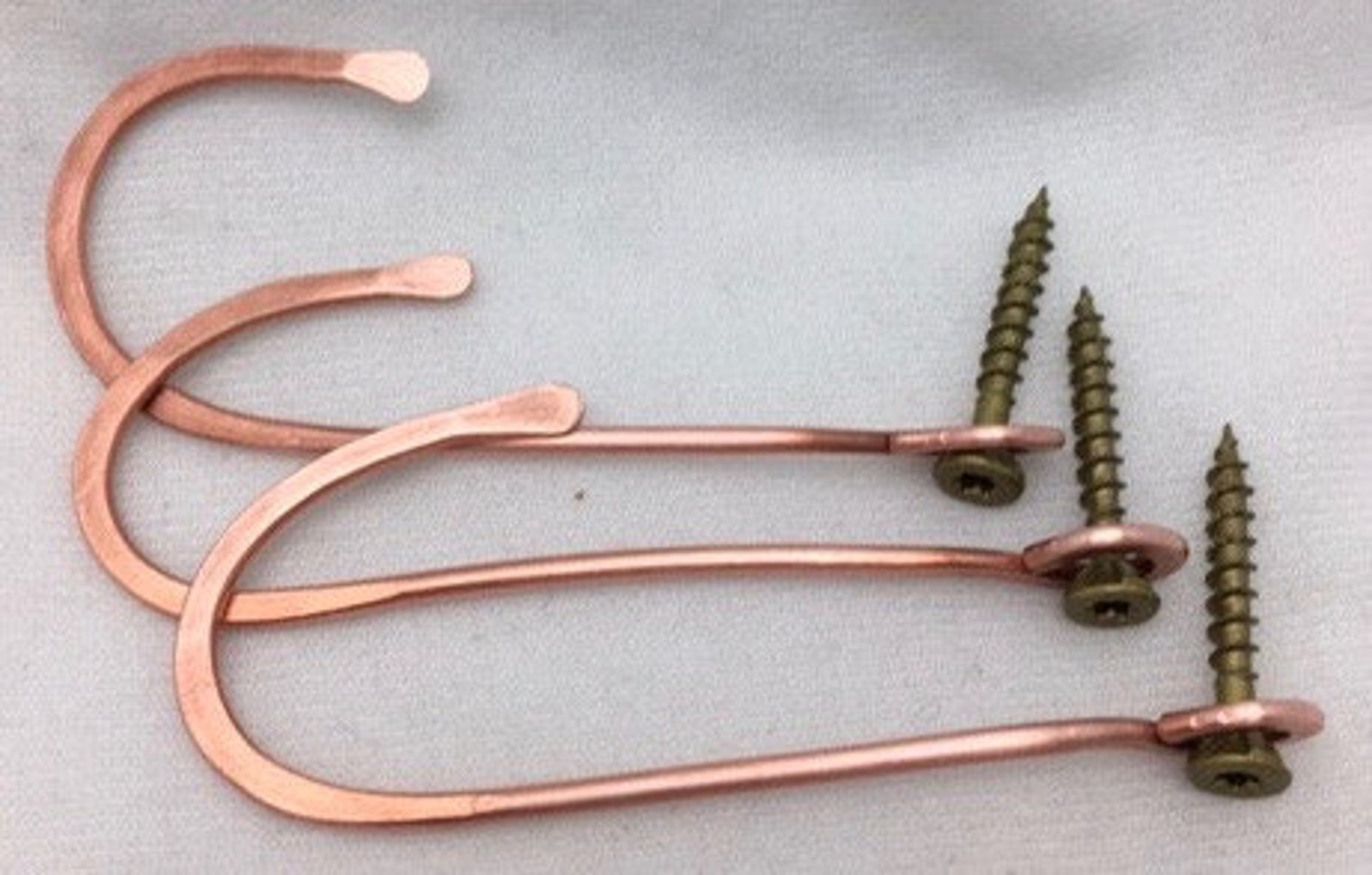 Copper Kitchen Hooks. Copper J Pot Hooks with Etsy