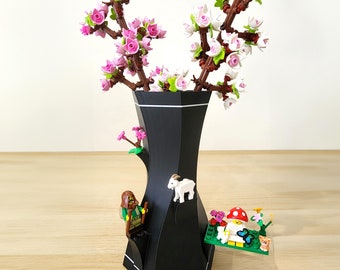Vase compatible LEGO - Présentez vos créations en briques avec style