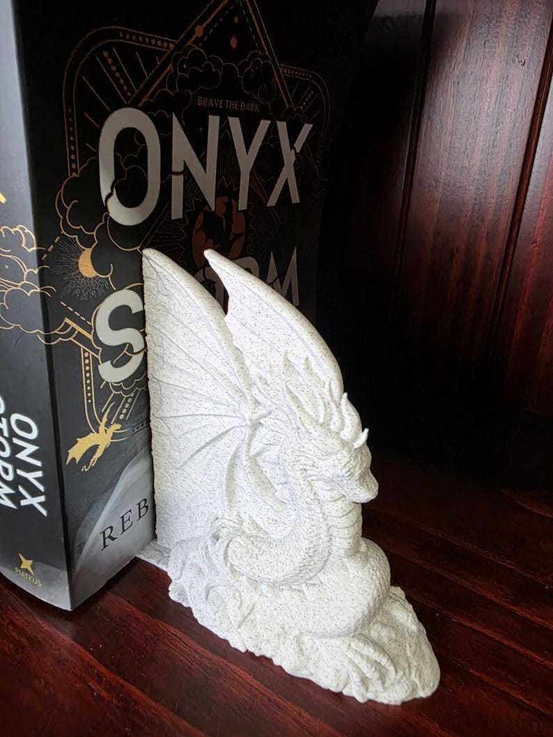 Serre-livres Dragon Majestueux – Décoration intérieure fantastique, cadeaux uniques pour les amoureux des livres image 5