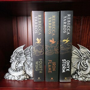 Majestic Dragon Bookends - Multiple Colors Available image 3