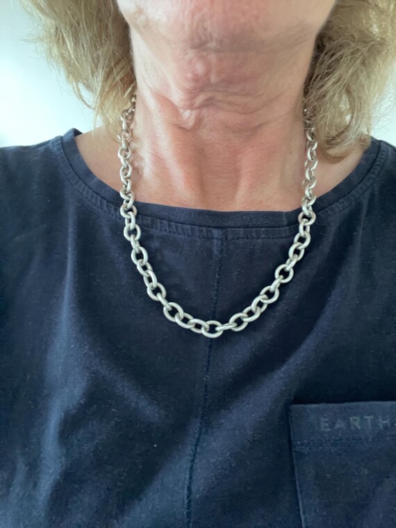 Solid silver versatile Necklace - image 10