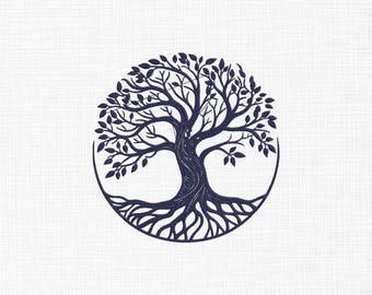 Tree of life machine embroidery design - Tree of life embroidery files - Machine embroidery file - Tree Embroidery - Tree pattern - 5 sizes