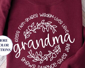 Grandma Sweatshirt, Grandma Gift, Mother's Day Gifts, Gifts For Grandma, Grandma Mother's Day Sweatshirt, Gifts For Nana, Mimi Sweatshirt