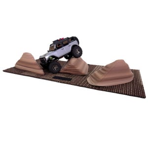 RC Rock Crawler Course Big Rocks Obstacle | SCX24, TRX4M, Micro Crawler | Configurable