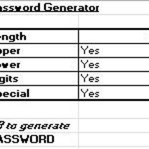 Simple Password Generator