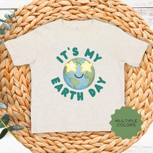 It&#39;s My Earth Day Cool Kids Shirt, Eco-Friendly Children&#39;s Top, Funny Environmentalist Toddler Tshirt, Sustainable Baby, Toddler Tee