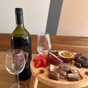 Housewarming Gift, Patio Table, Folding Wine Table, Wine Gifts, Wine Lover Gift, Outdoor Wine Holder, Picnic Wine Table,Sommelier Wine Board
