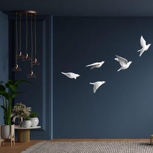 Flying Birds Wall Art: Elegant Home Decor