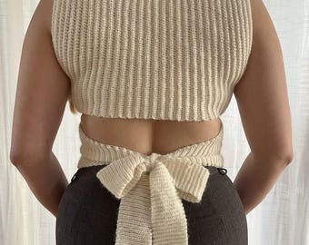 PDF crochet pattern - Juliette Top | Made to measure | Intermediate friendly |