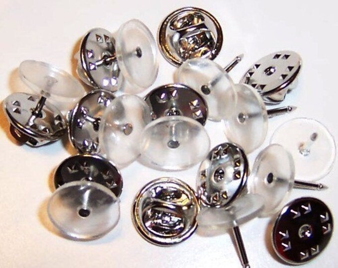 Tie Tac Lapel Pin Blanks Glue on Anything 11mm Vinyl Head Etsy