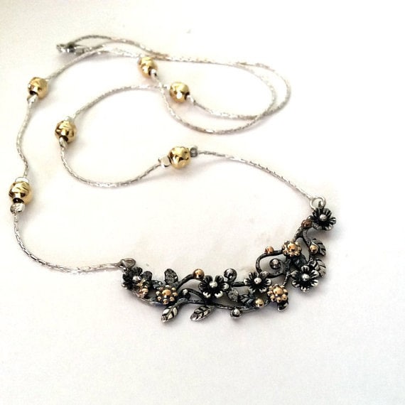 Bathilda 2-in-1 Necklace | Silver