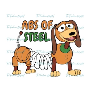 Slinky Dog Png, Slinky Dog Clipart, Toy Story Png, Toy Story Clipart, Toy Story Friends Png, Cyfrowy Toy Story Png, Wydrukowany Slinky Dog Png