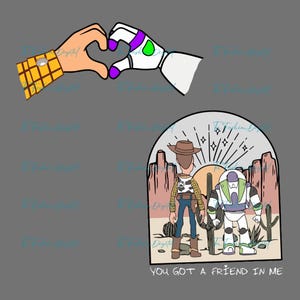 Tienes un amigo en mí (Png), Clipart de Toy Story, Woody de Toy Story (Png), Clipart de Woody, Buzz Lightyear (Png), Amistad (Png), Viaje familiar (Png), Buzz imagen 3