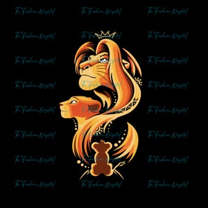Rei Leão Digital, Rei Leão PNG Clipart Download Instantâneo, Simba PNG, Aniversário do Rei Leão, Simba Clipart, Camisa do Rei Leão, Simba Bonito PNG