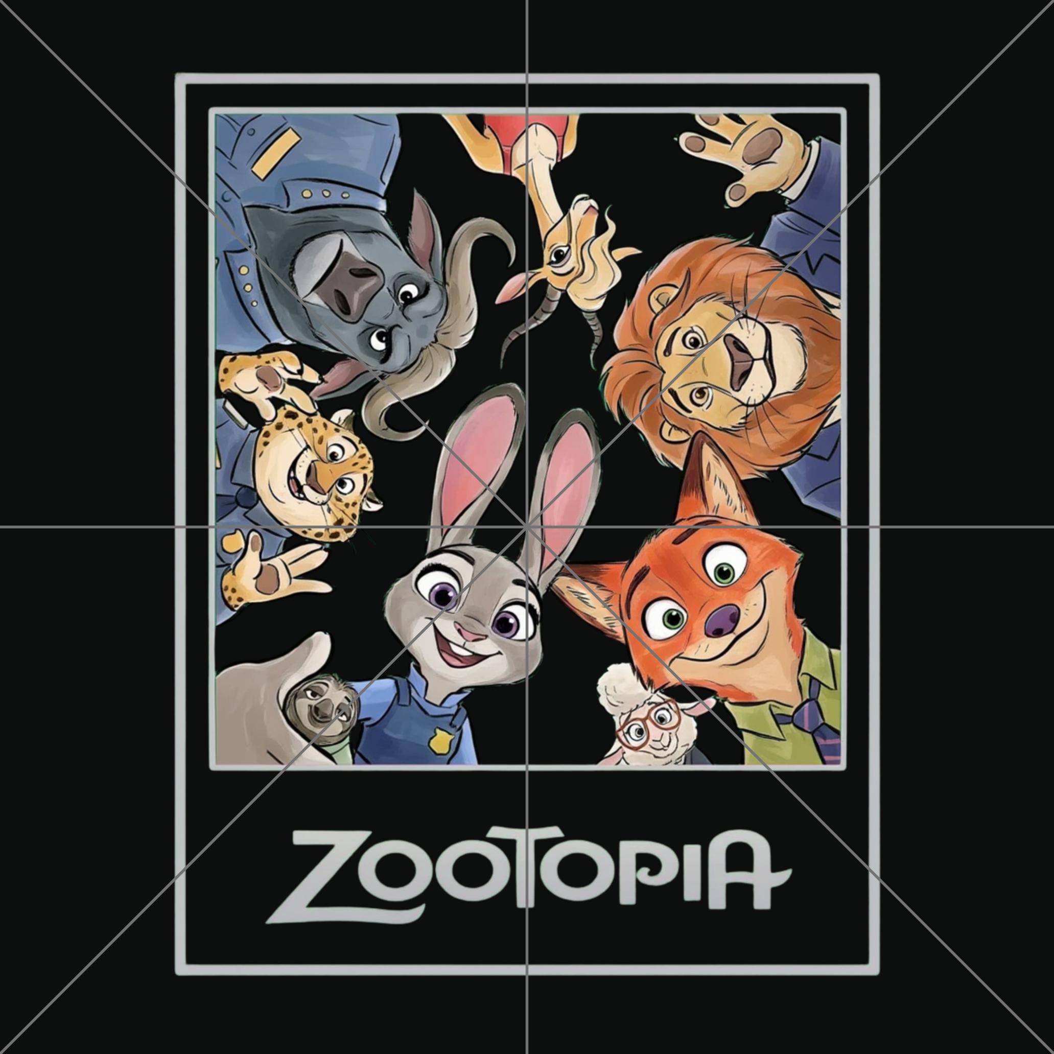 Retro Zootropolis Png, Zootopia Characters Png, Nick Wilde Judy Hopps ...