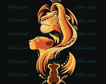 ザズー ライオンキング 水彩クリップアート：サファリバード PNG