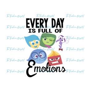 Descarga digital de personajes de Inside Out 2, está bien sentir todas las emociones PNG, equipo de emociones PNG, emociones PNG, clipart de Inside Out, envidia, alegría