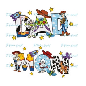 Bundel vader en moeder png, vader moeder png, feestvarken familie, Vacay-modus png, magisch koninkrijk png, feestvarken, familie-uitje, digitale download