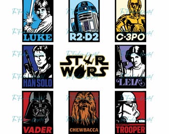 Star Wars Png, Galaxy Wars Png, Vacay Mode Png, Magical Kingdom Png, Star Wars Clipart, Darth Vader Png, Luke Png, Star Wars Characters Png