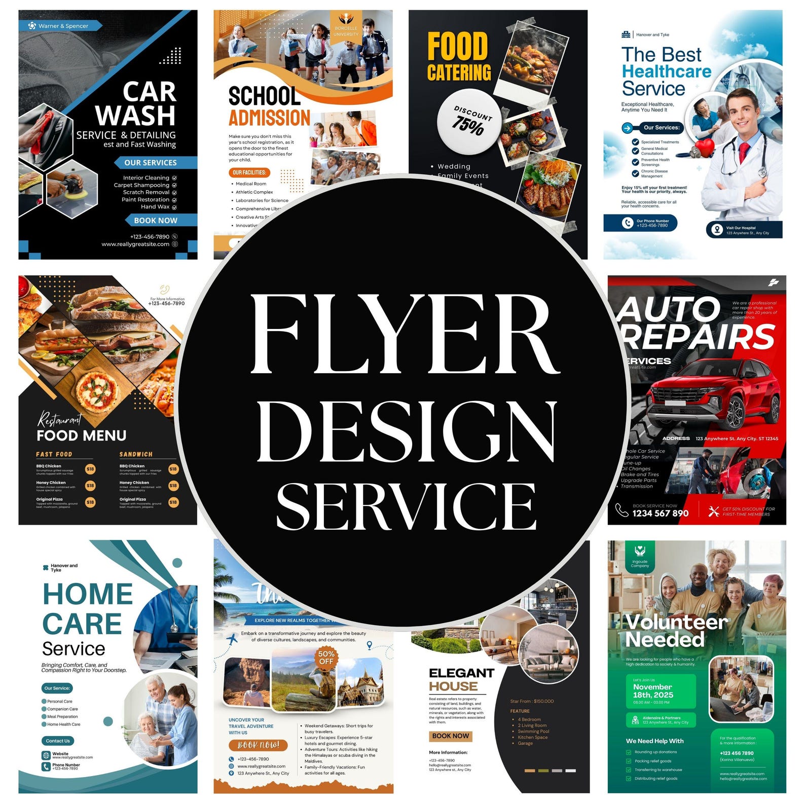 Custom Flyer Design Service | Business Flyer, Event Flyer, Promotional ...