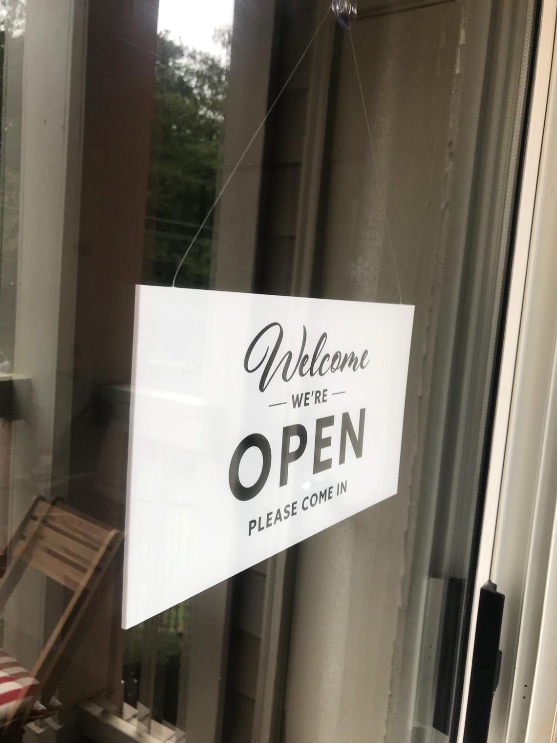 Door Open/closed Sign Glass Door Signs for Shops, Restaurants and ...