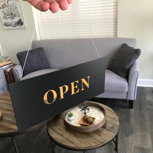 Open/closed Door Sign - Glass Door Signage for Shops, Restaurants, and ...