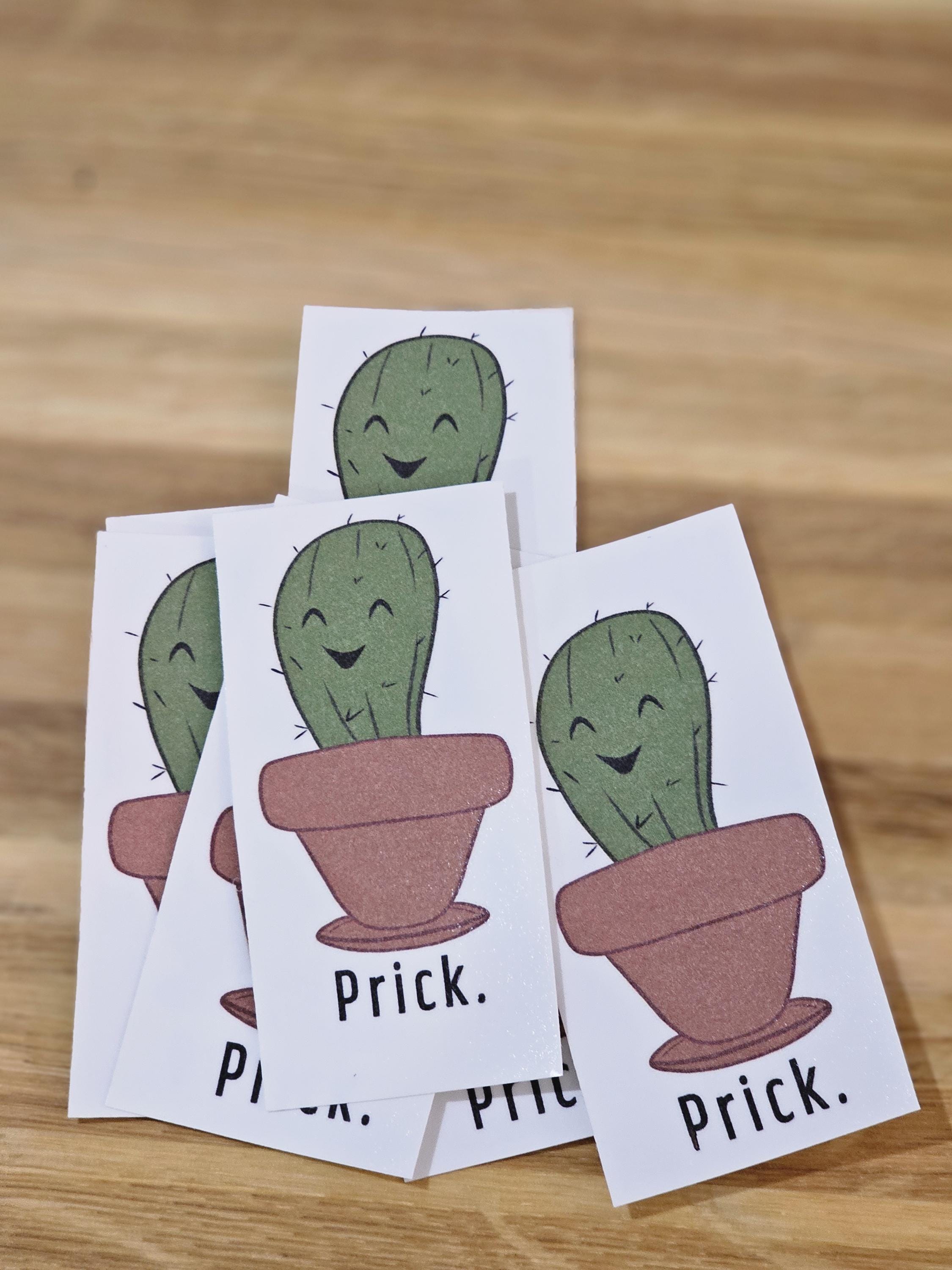 Cactus pun sticker - Etsy.de