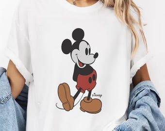 Comfort Colors Mickey Mouse Shirt, Disneyland Vacation Tee