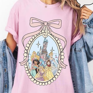 Comfort Color® Disney Castle Shirt, Princess castle Sketch, magical shirt, Vintage castle shirt, Disney Family Vacation, Disney Kids shirt