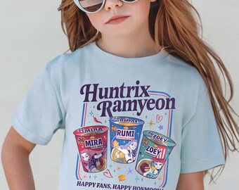Huntrix Ramyeon T-Shirt, Korean Noodle Fan Tee