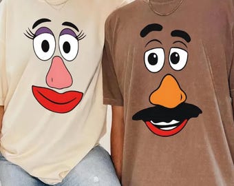Mr. & Mrs. Potato Head Shirt, Disney Couples Matching T-Shirt