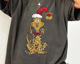 Dog Max Christmas Tree Sweatshirt, Whoville Holiday Shirt