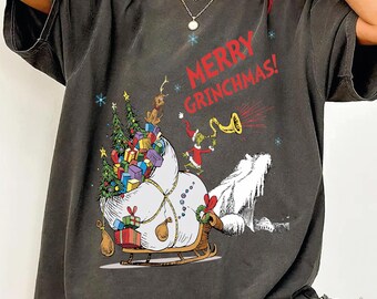 Merry Grinchmas Sweatshirt – Festive Christmas Pullover