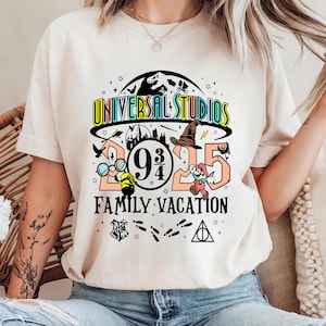Vintage Disney Universal Studios 2025 Shirt, Universal Studios Trip Shirt, Disney Family Vacation, Universal Orlando Shirt, Disney Family